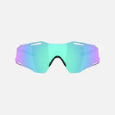 Oakley Sports Sunglasses 9512-02 Cybr Zero Polished White Prizm Sapphire