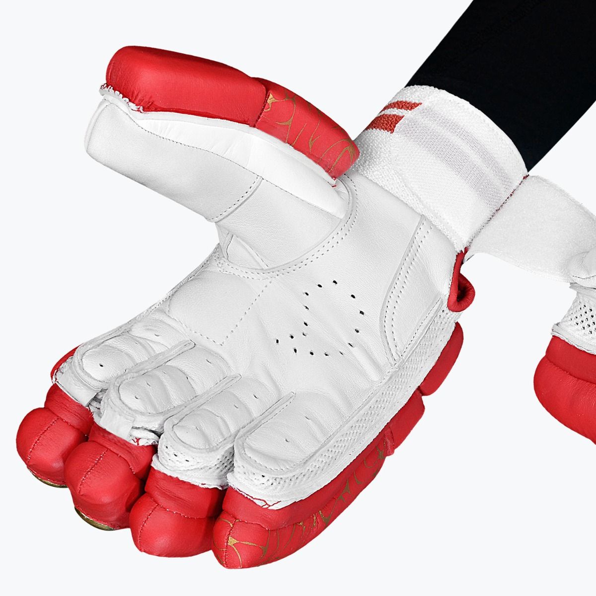 DSC Flite 20/20 Batting Gloves (Red) - Cric Studio