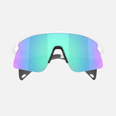 Oakley Sports Sunglasses 9518-04 Stunt Devil S Matte White Prizm Sapphire