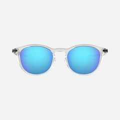 Oakley Sports Sunglasses 9439-04 Pitchman R Polished Clear Prizm Sapphire
