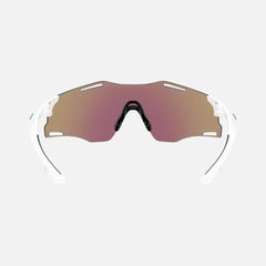 Oakley Sports Sunglasses 9512-02 Cybr Zero Polished White Prizm Sapphire