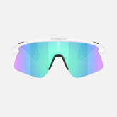 Oakley Sports Sunglasses 9518-04 Stunt Devil S Matte White Prizm Sapphire
