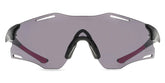 Oakley Sports Sunglasses 9512-05 Cybr Zero Polished Carbon Prizm Gray