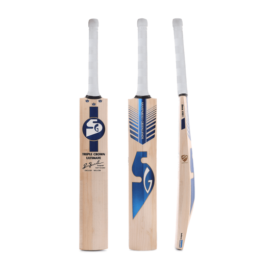 SG Triple Crown Ultimate English Willow Cricket Bat SH - Cric Studio