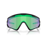 Oakley Sports Sunglasses 9418-28 Wind Jacket Matte Black Prizm Road Jade