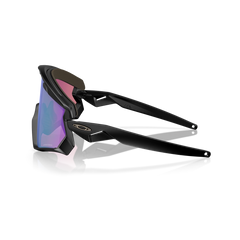 Oakley Sports Sunglasses 9418-28 Wind Jacket Matte Black Prizm Road Jade