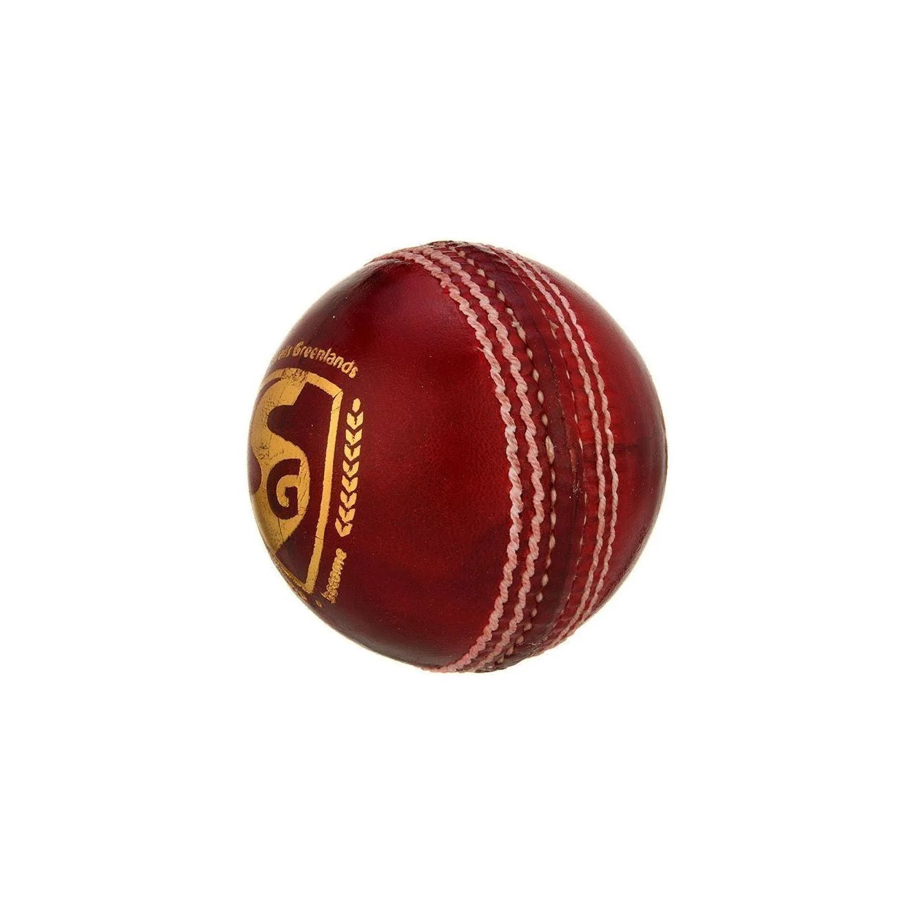 SG Club™ Red Cricket Leather Ball - Cric Studio