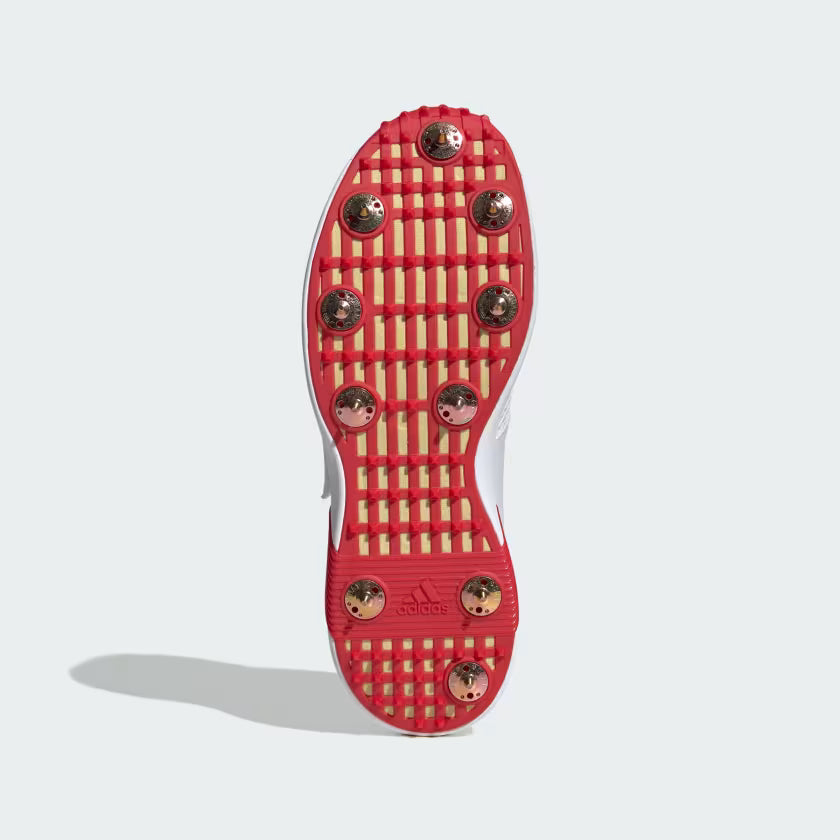 Adidas Adipower Vector 20 Gold/Red Cricket Spikes