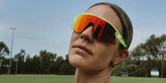 Oakley Sports Sunglasses 9517-03 Stunt Devil Matte Uranium Prizm Ruby