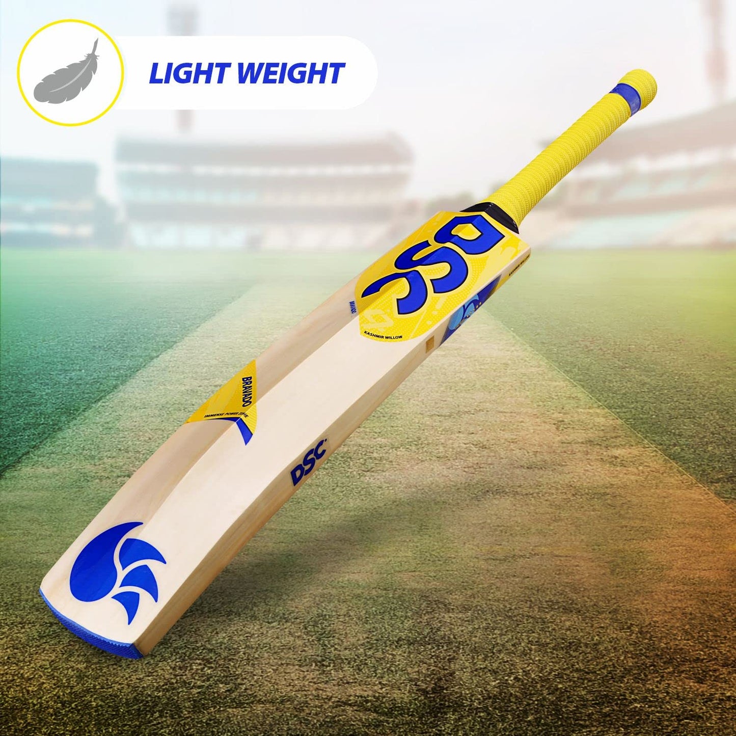 DSC Bravado 88 Kashmir Willow Cricket Bat - Cric Studio