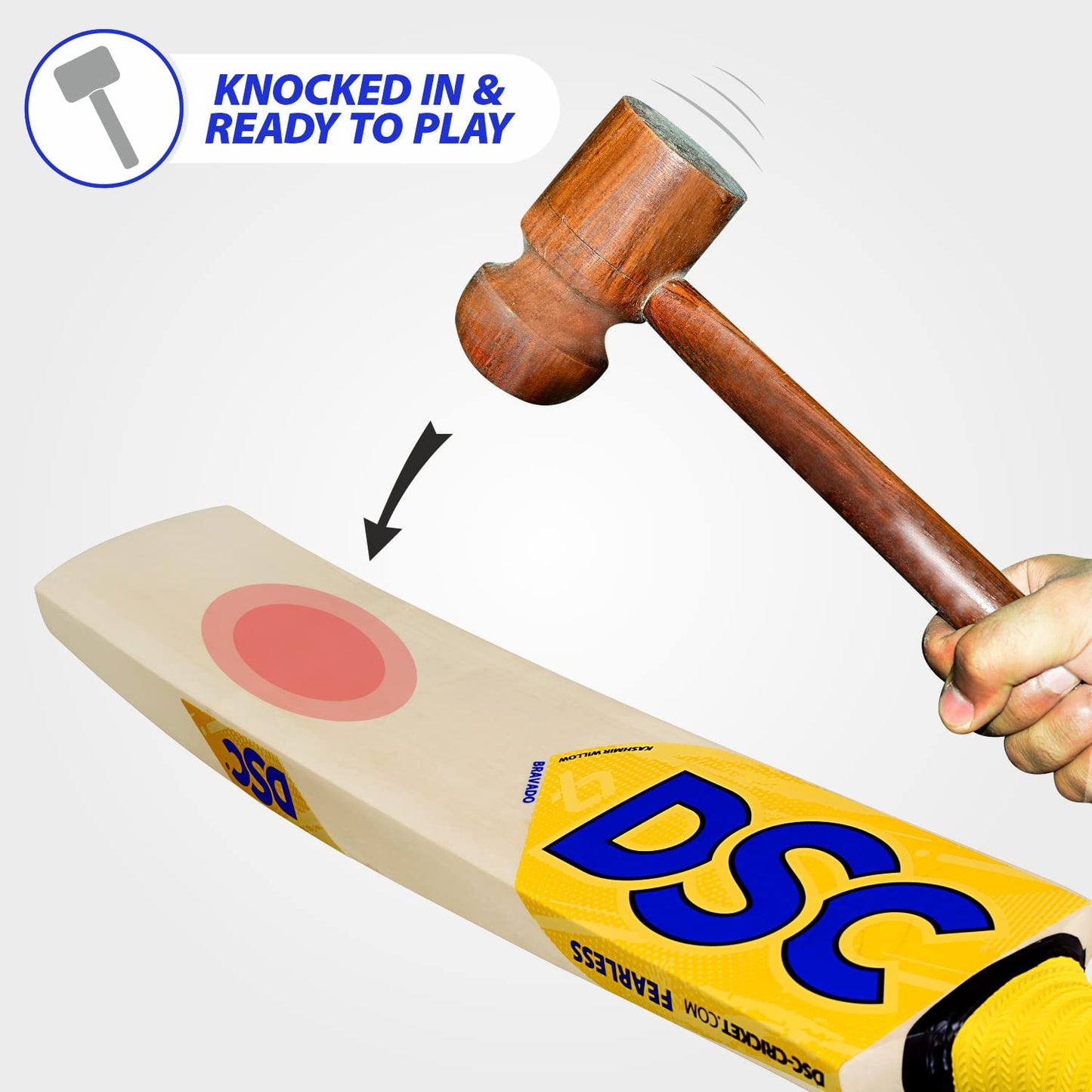 DSC Bravado 88 Kashmir Willow Cricket Bat - Cric Studio