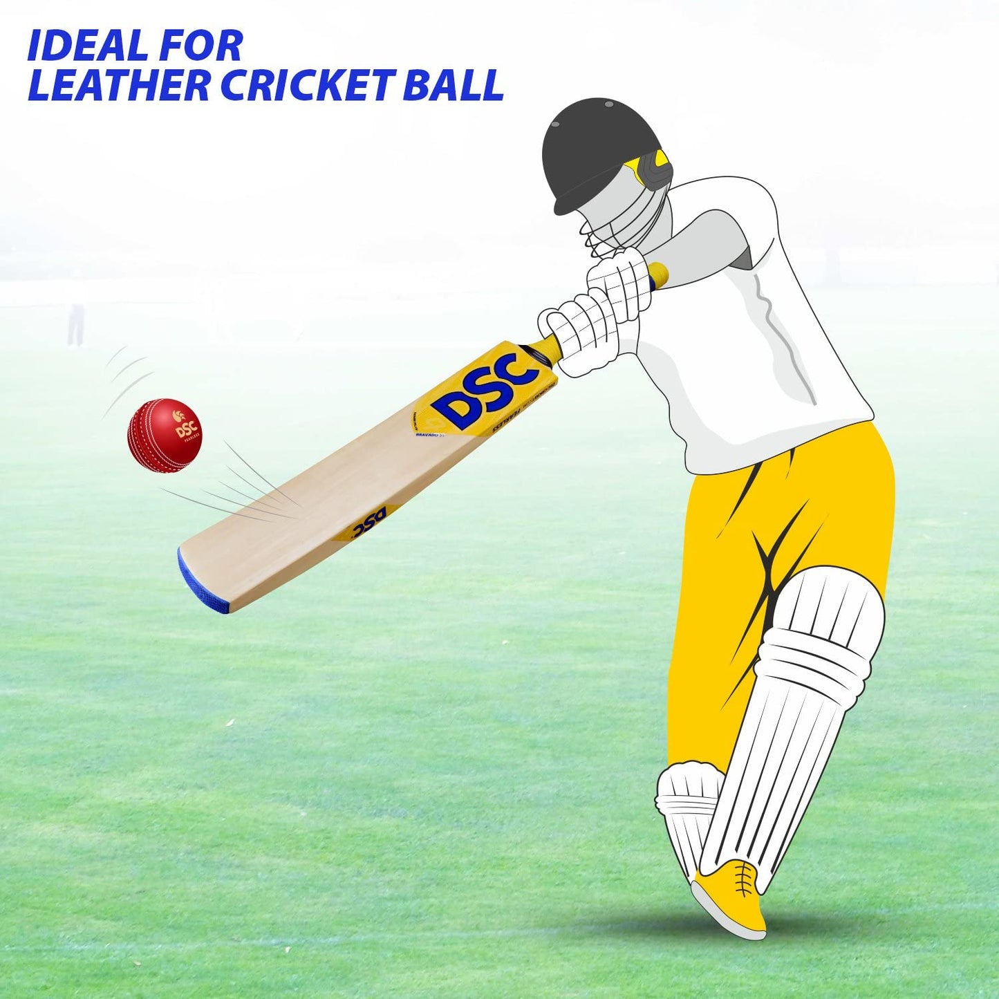 DSC Bravado 88 Kashmir Willow Cricket Bat - Cric Studio