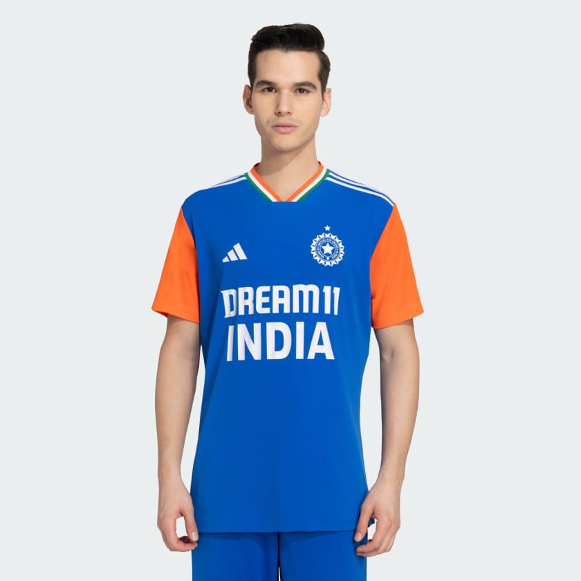 Adidas Official Team India Cricket T20 International Fan Jersey - Cric Studio