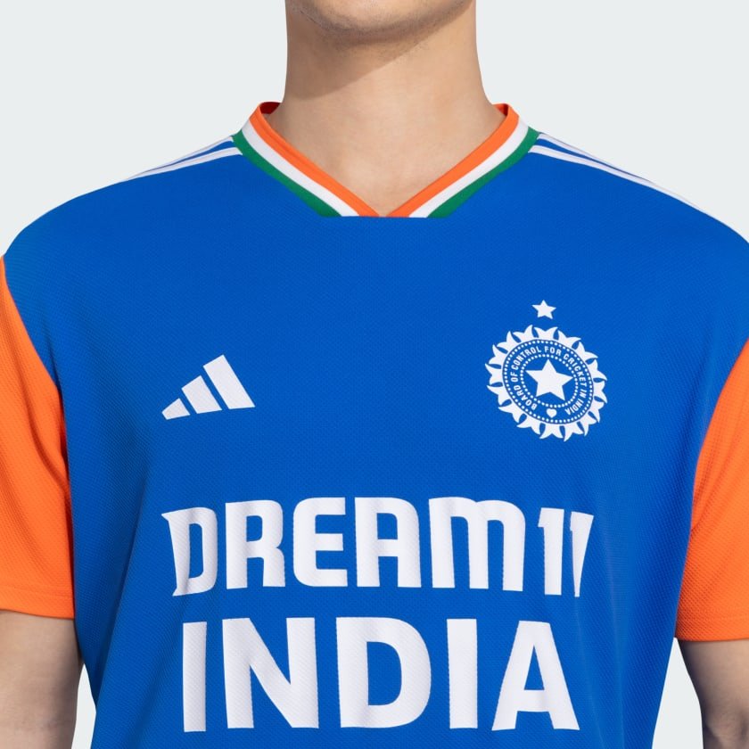 Adidas Official Team India Cricket T20 International Fan Jersey - Cric Studio
