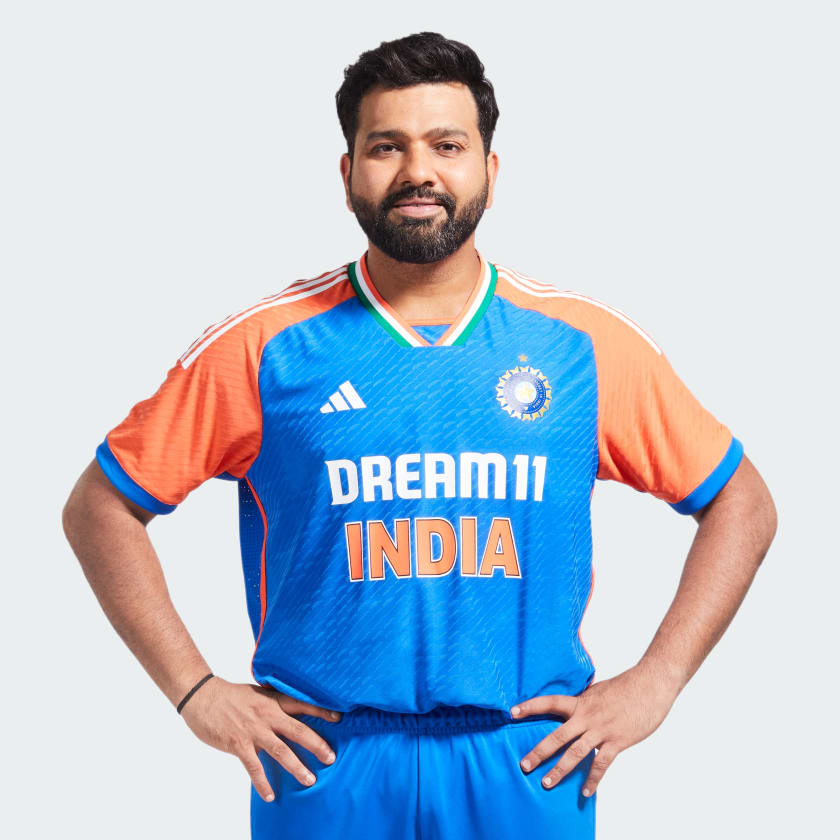 Adidas Official Team India Cricket T20 International Jersey - Cric Studio