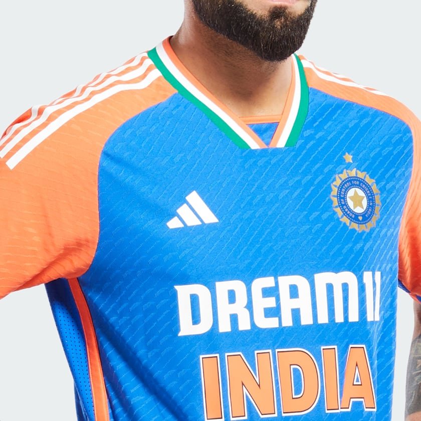 Adidas Official Team India Cricket T20 International Jersey - Cric Studio