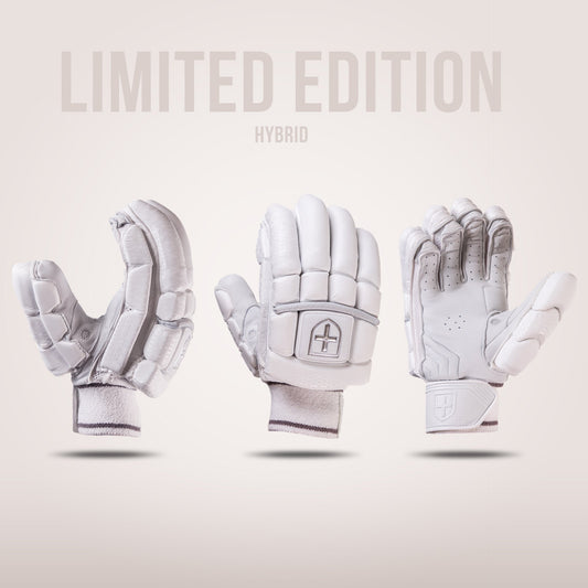 Focus Limited Edition Hybrid Gloves White - Cric Studio