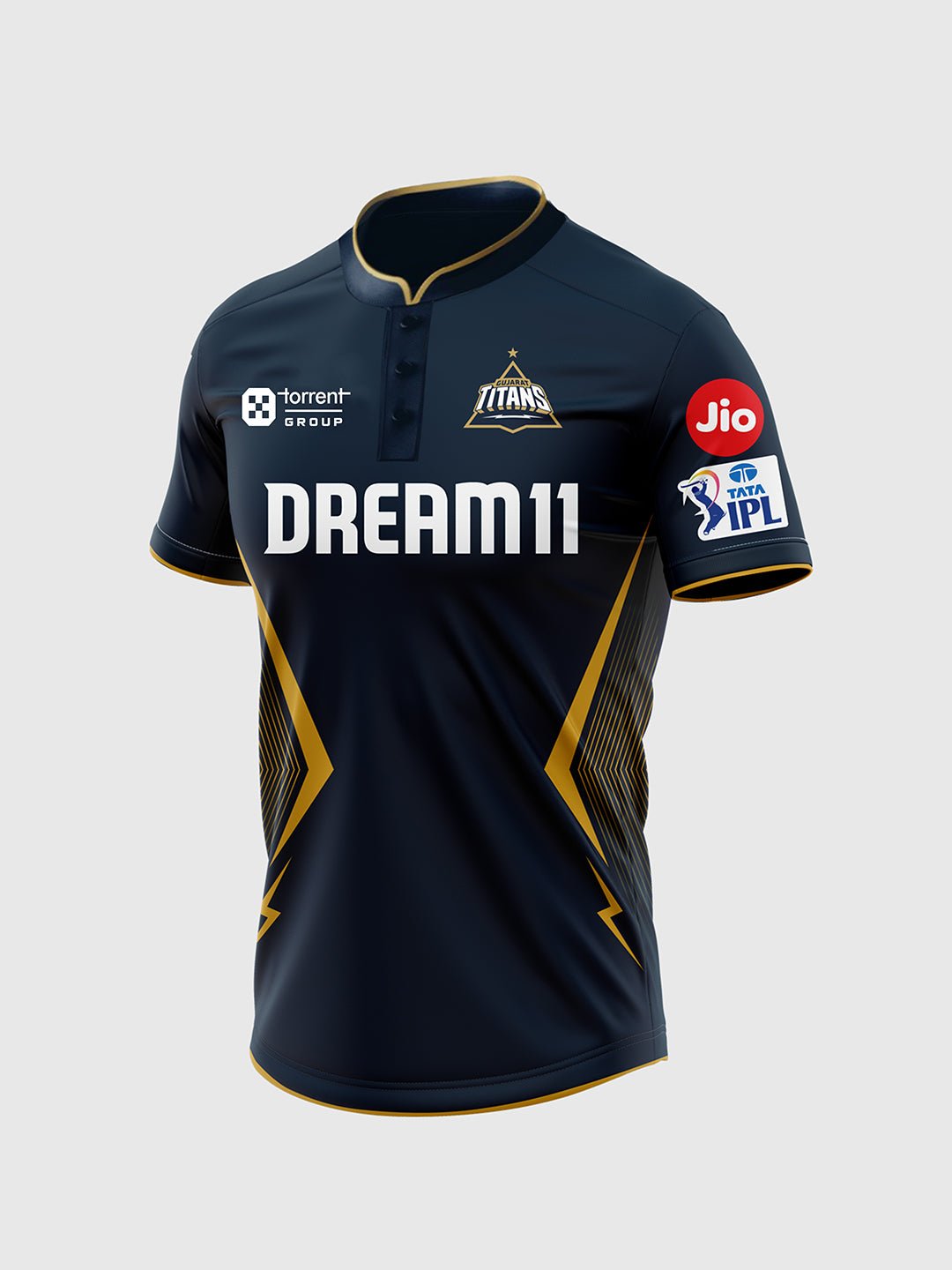 Gujarat Titans Official Match Edition Jersey IPL 2025 Adult Half Sleeve - Cric Studio