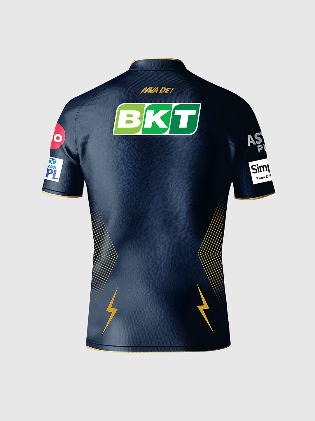Gujarat Titans Official Match Edition Jersey IPL 2025 Adult Half Sleeve - Cric Studio