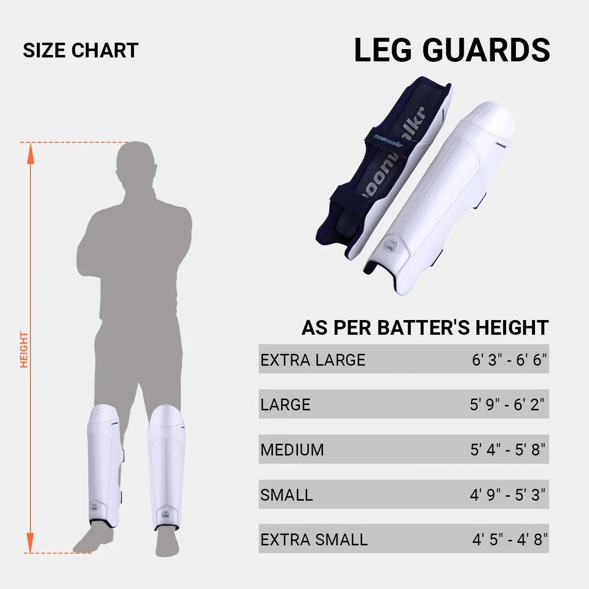 MoonWalkr Legguards 2.0 - Cric Studio