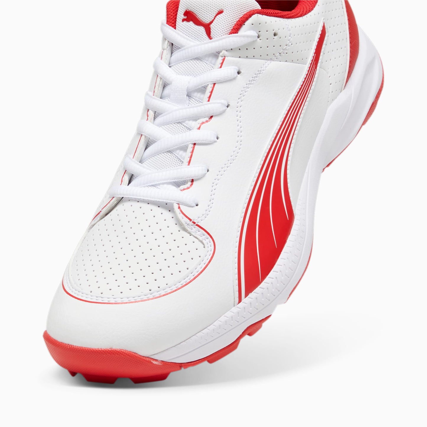Puma Rubber White Red - Cric Studio