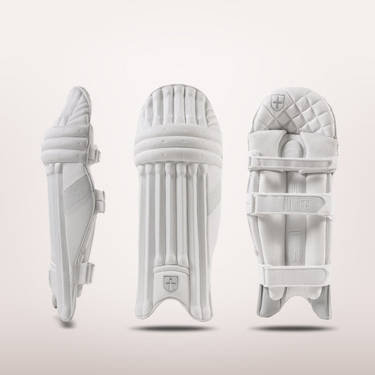 Focus Player Pads White - Cric Studio