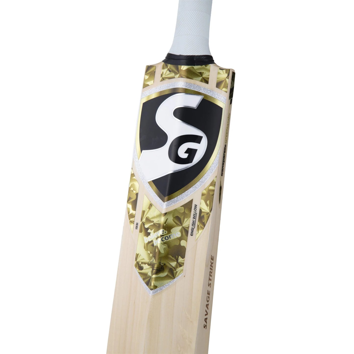 SG Savage Strike English Willow Cricket Bat (Hardik Pandya Series) SH