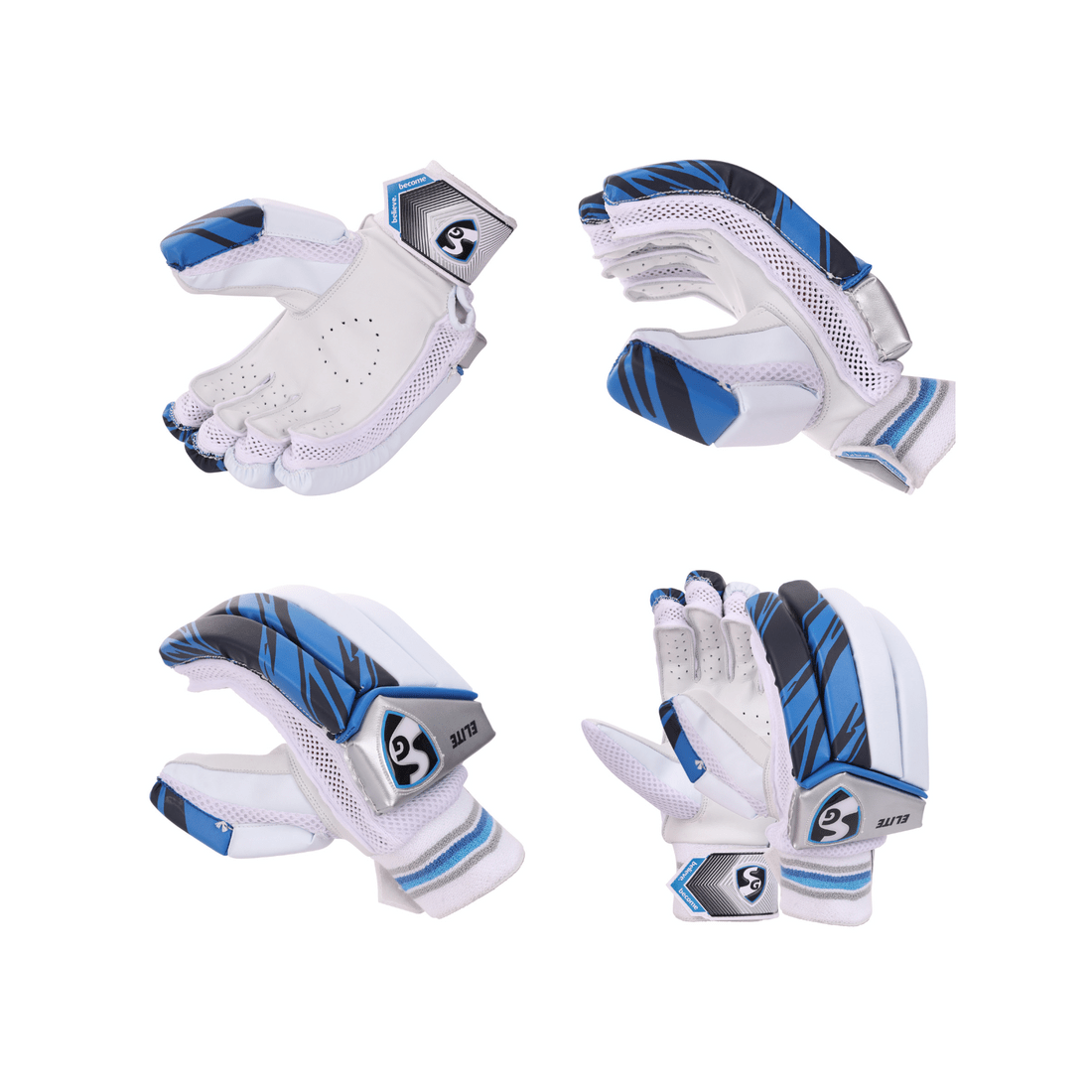 SG Elite Batting Gloves Youth - Cric Studio