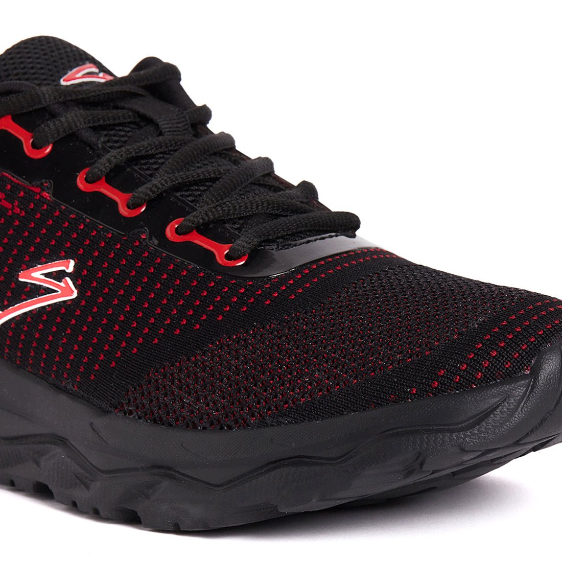 SG Mavrick Running Sports Shoes For Men, Black/Mehroon - Cric Studio
