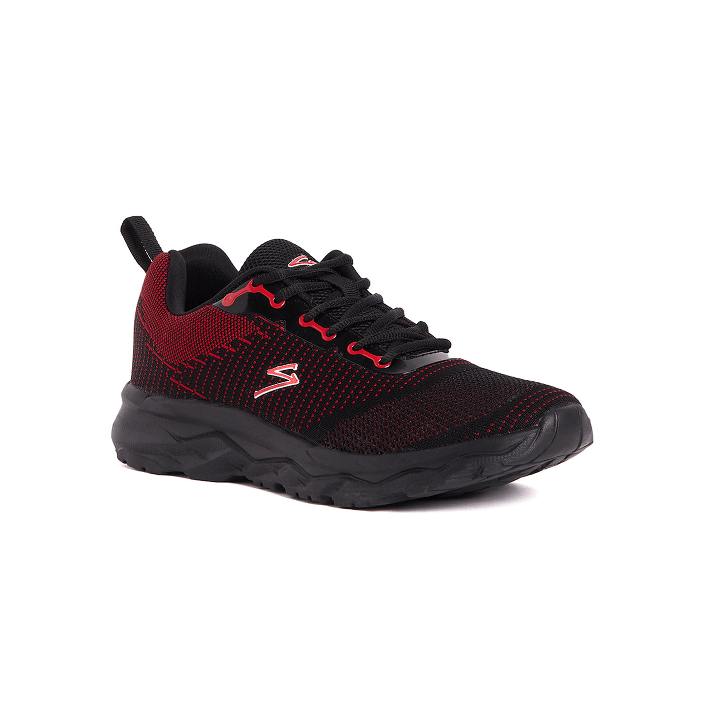 SG Mavrick Running Sports Shoes For Men, Black/Mehroon - Cric Studio