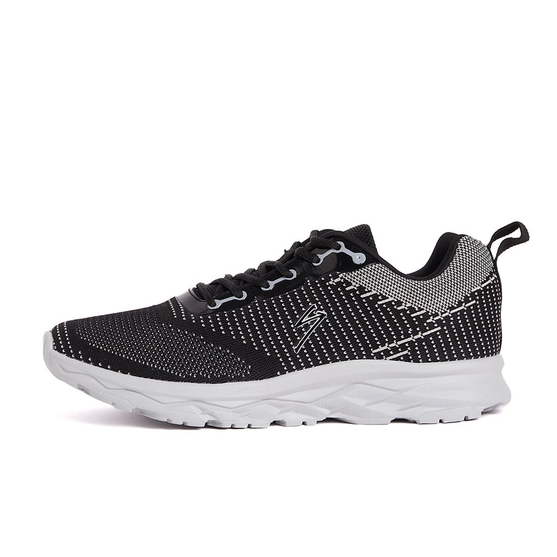 SG Mavrick Running Sports Shoes For Men, Black/L.Grey - Cric Studio
