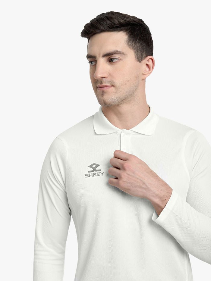 Shrey Cricket Premium Shirt Long Sleeves - Cric Studio