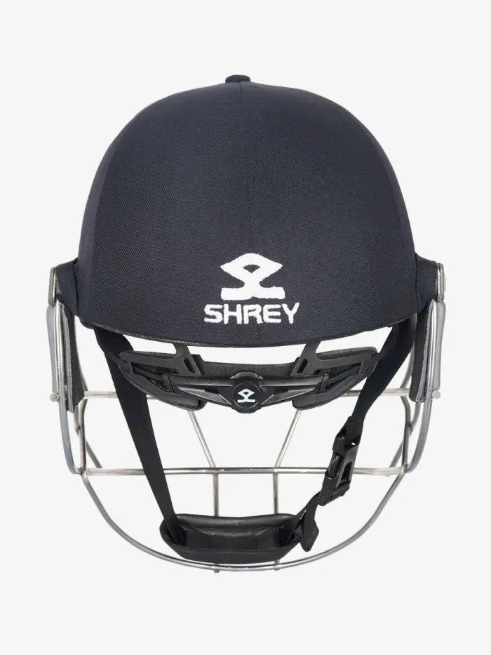 Shrey Koroyd Stainless Steel Cricket Helmet Navy - Cric Studio
