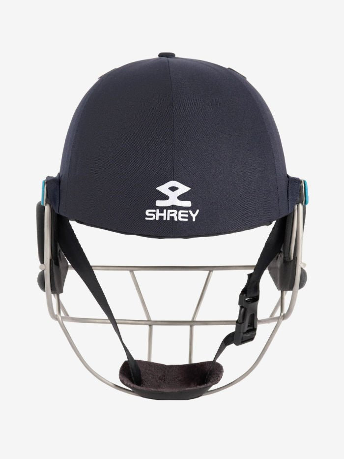 Shrey Master Class Air 2.0 Stainless Steel Helmet Navy - Cric Studio