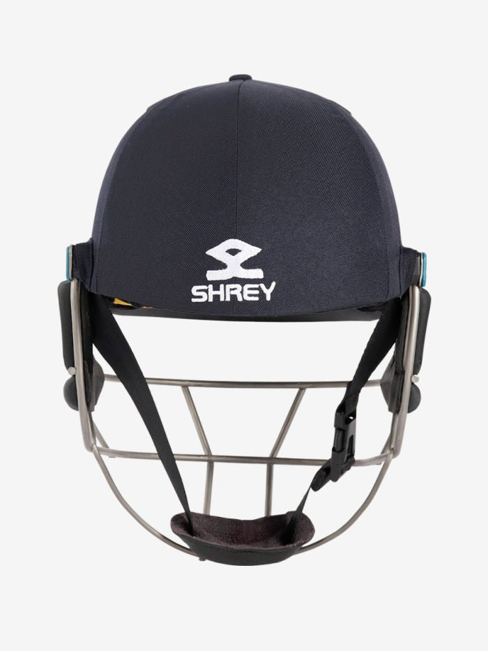 Shrey Master Class Air 2.0 Titanium Helmet Navy - Cric Studio