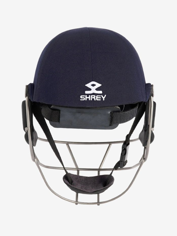 Shrey Master Class Air Stainless Steel Helmet Navy - Cric Studio
