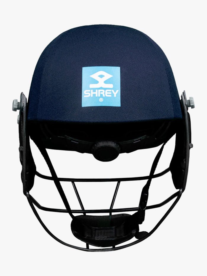 Shrey Premium 3.0 Steel Helmet Navy - Cric Studio