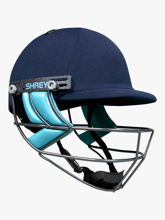 Shrey Prime Steel Helmet Navy - Cric Studio