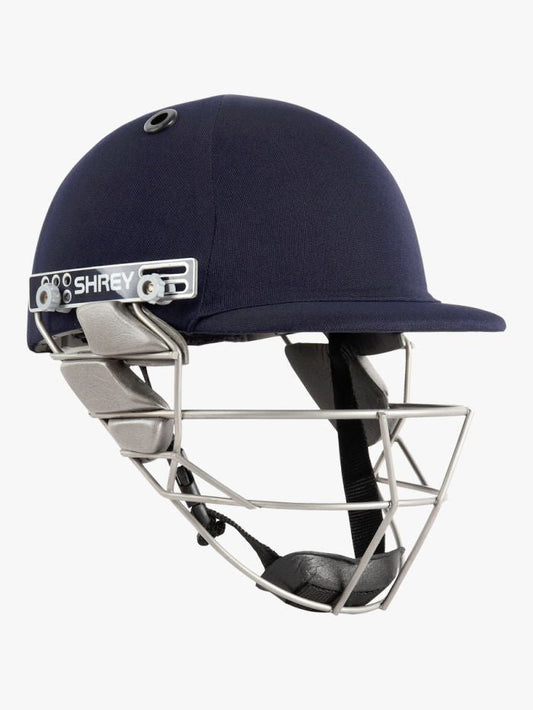 Shrey Pro Guard Stainless Steel 2.0 Helmet Navy - Cric Studio