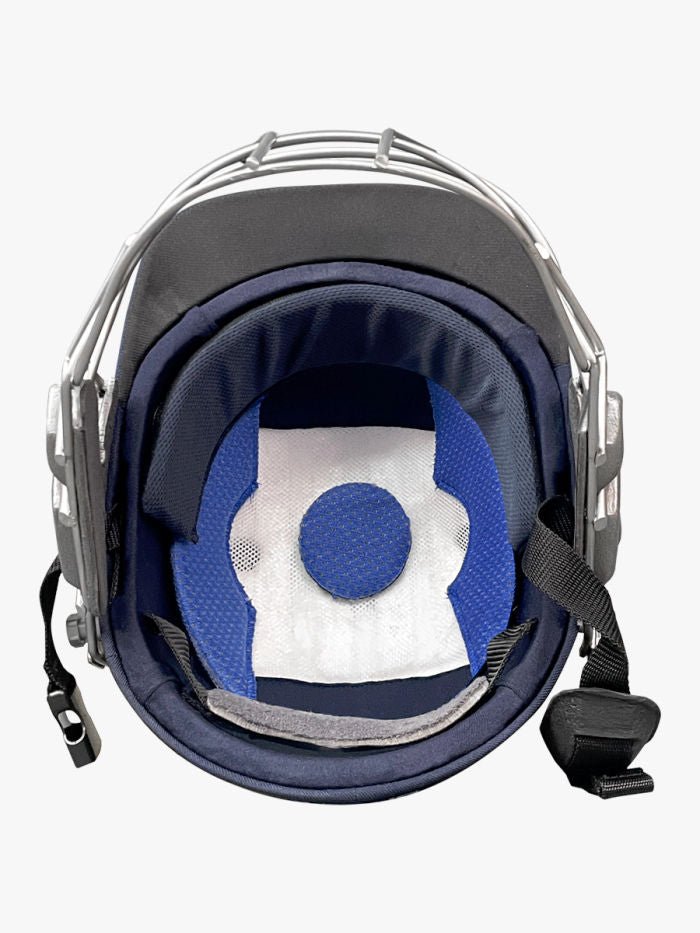 Shrey Pro Guard Stainless Steel 2.0 Helmet Navy - Cric Studio
