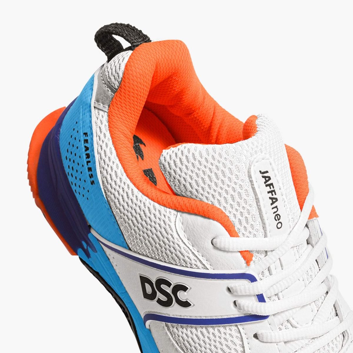 DSC Jaffa Neo Cricket Shoes Orange Blue
