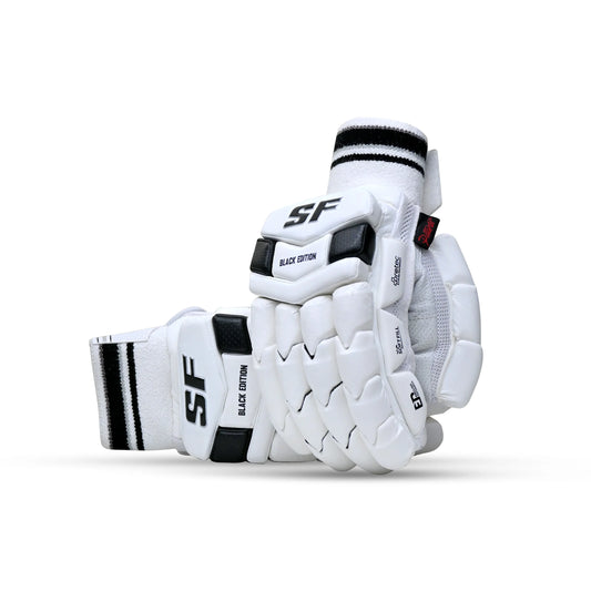 SF Black Edition Batting Gloves - Cric Studio