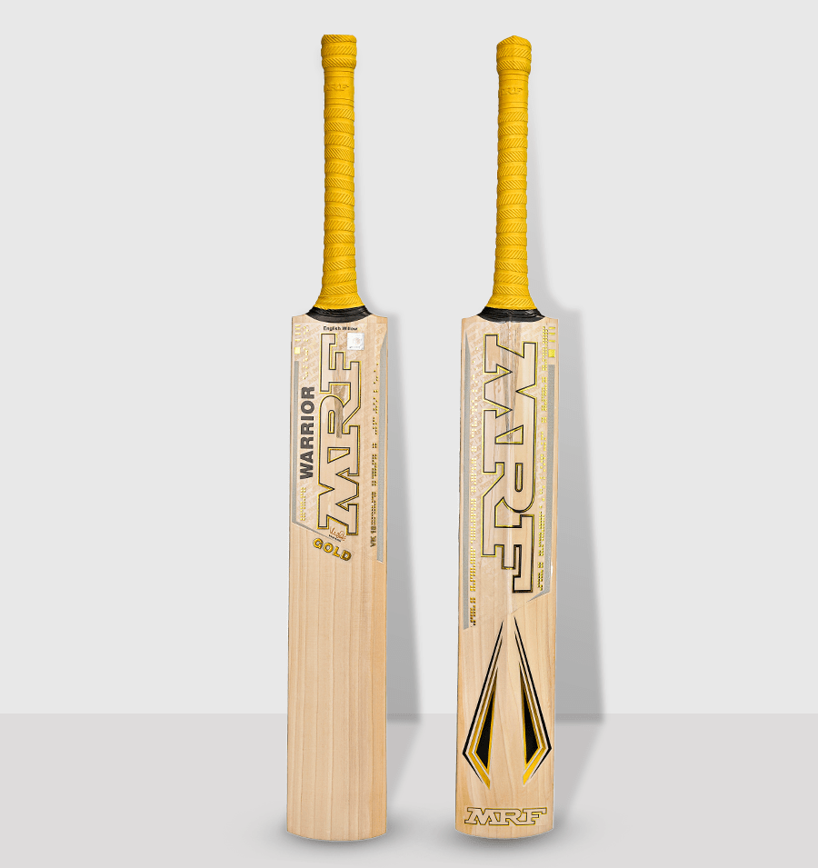 Mrf English Willow Warrior Gold English Willow Bat SH - Cric Studio