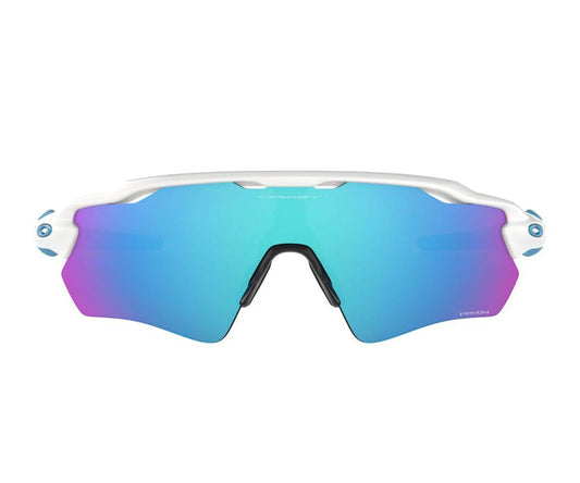 Oakley Sports Sunglasses 9208-57 Radar EV Path Polished White Prizm Sapphire