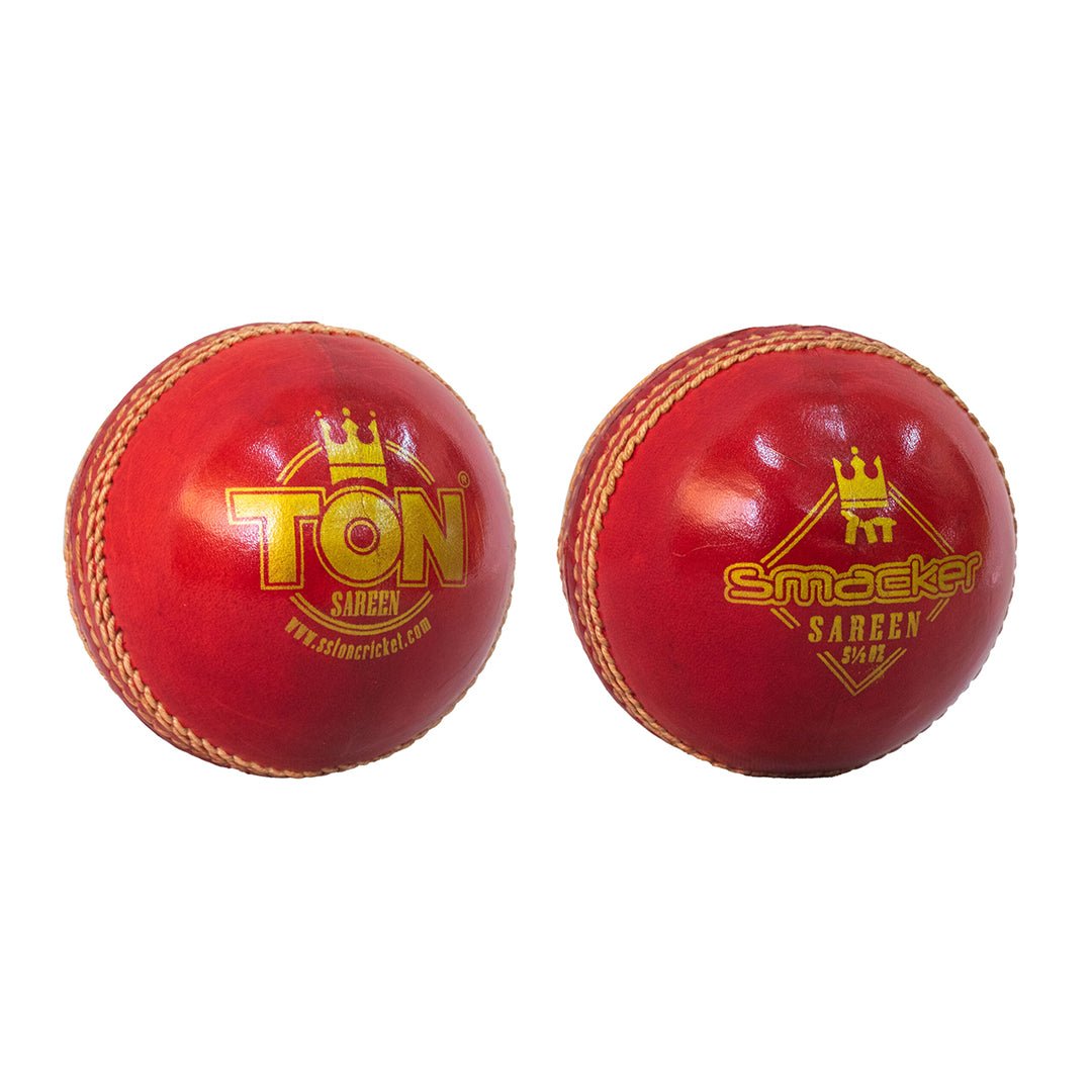 SS TON Smacker Cricket Leather Ball - Cric Studio