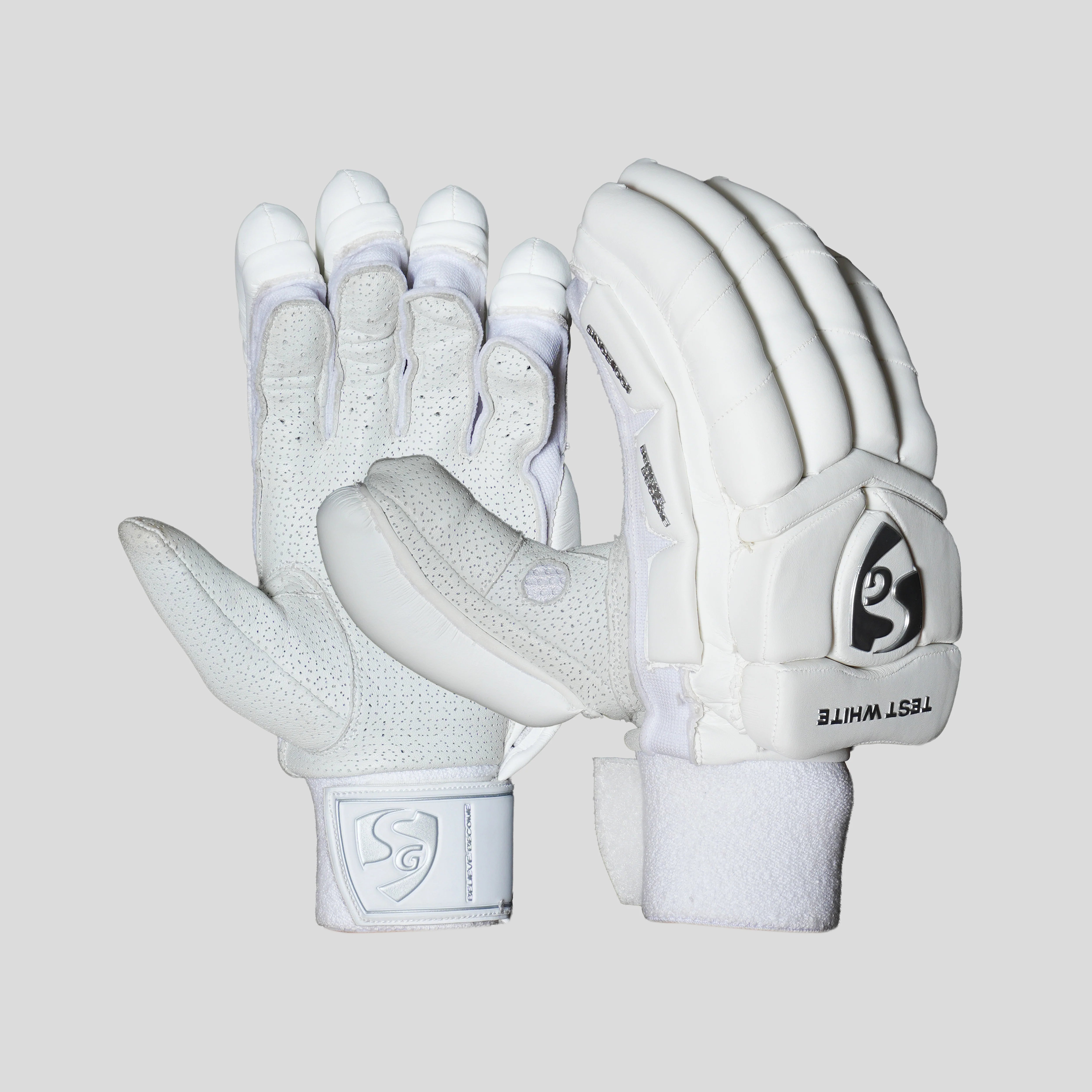 SG Batting Gloves Test White