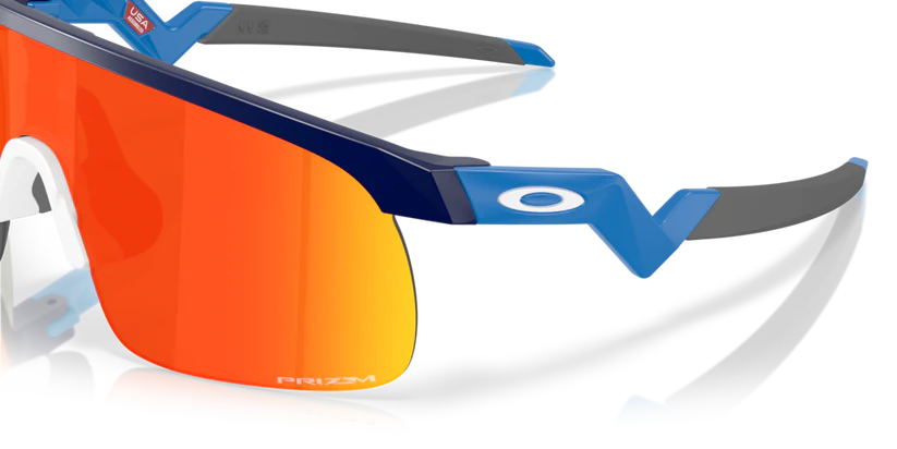 Oakley Sports Sunglasses 9010-34 Resistor Matte Navy Prizm Ruby