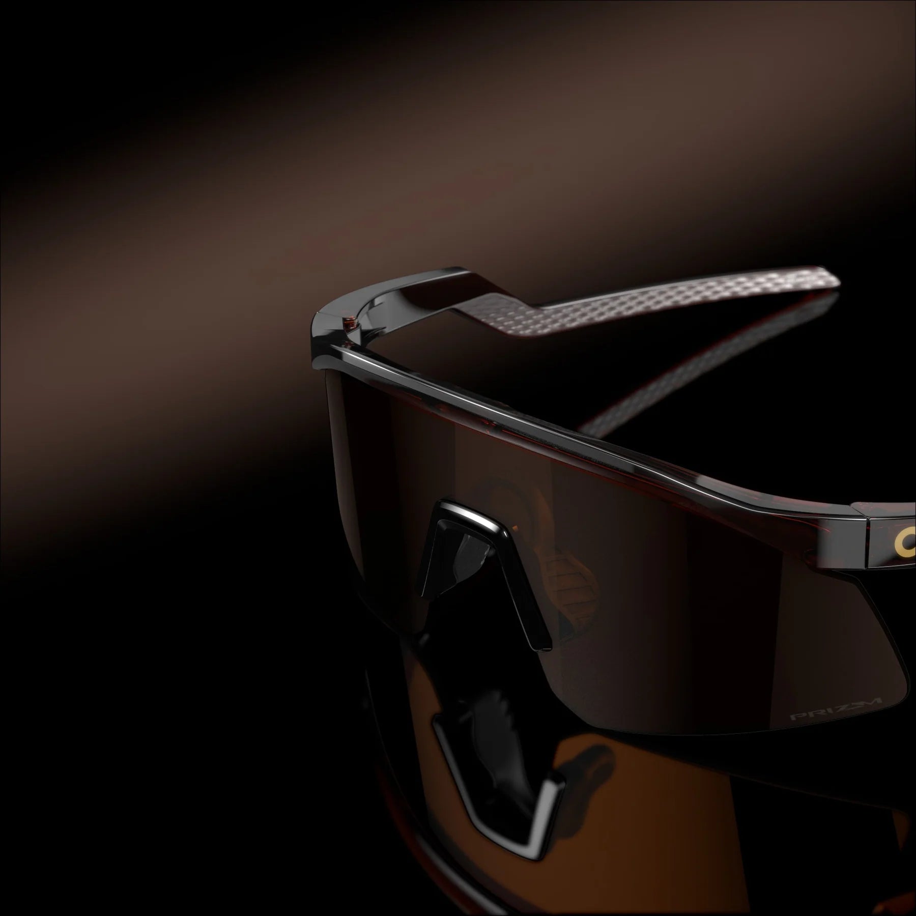Oakley Sports Sunglasses 9229-02 Hydra Rootbeer Prizm Tungsten