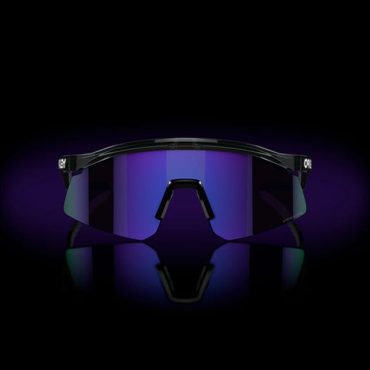Oakley Sports Sunglasses 9229-04 Hydra Crystal Black Prizm Violet