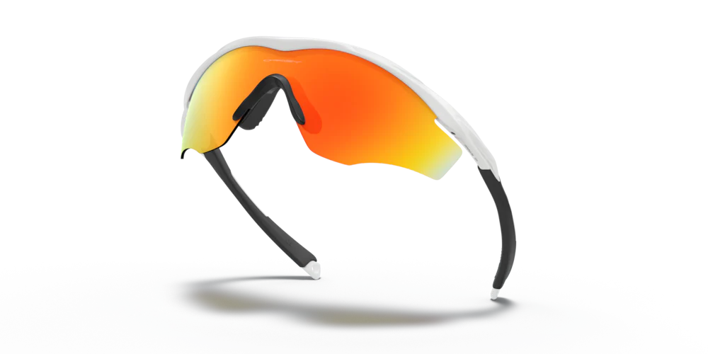 Oakley Sports Sunglasses 9343-05 M2 Frame XL Polished White Fire Iridium